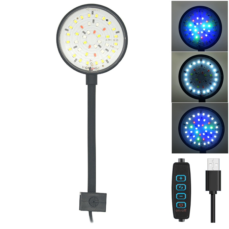 USB Aquarium LED Lamp Fish Tan - Planted Aquarium Pendant Light 评论和价格