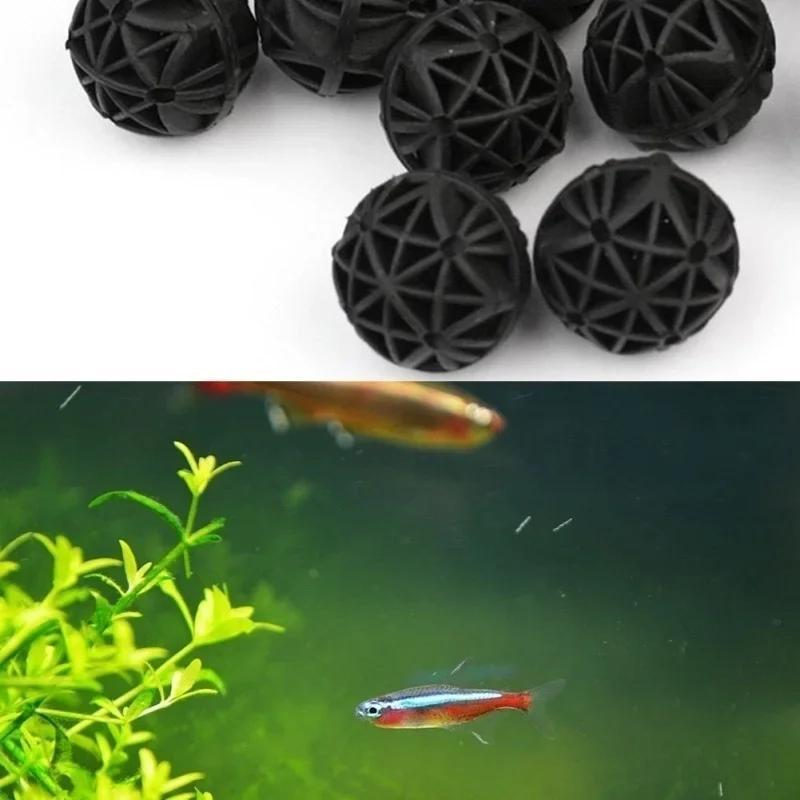 50Pcs 16mm Aquarium Bio Filter - Aquarium Plant Fertilizer 评论和价格