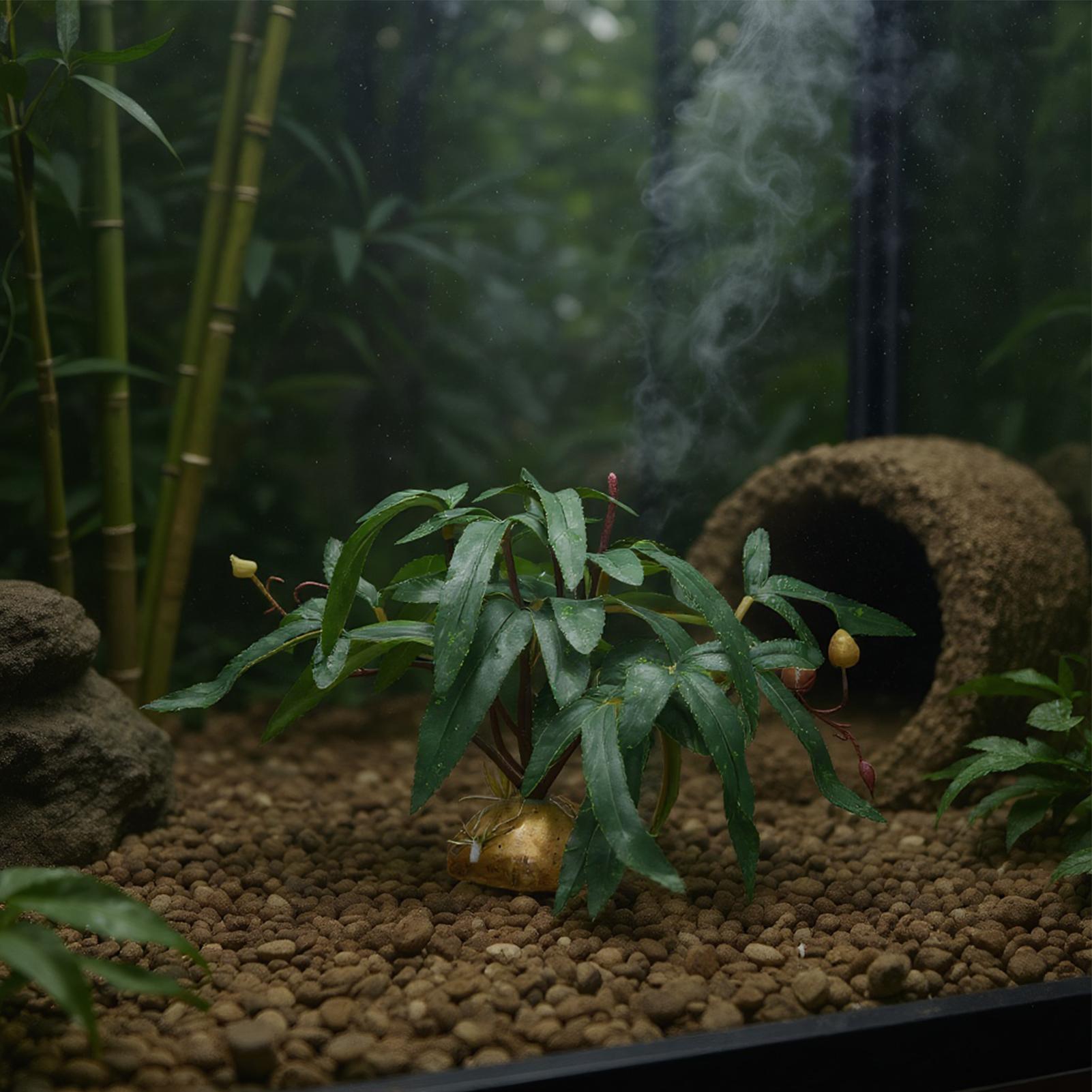 Fake Reptile Plants Snake Tank - Aquarium For Planted Tank 评论和价格