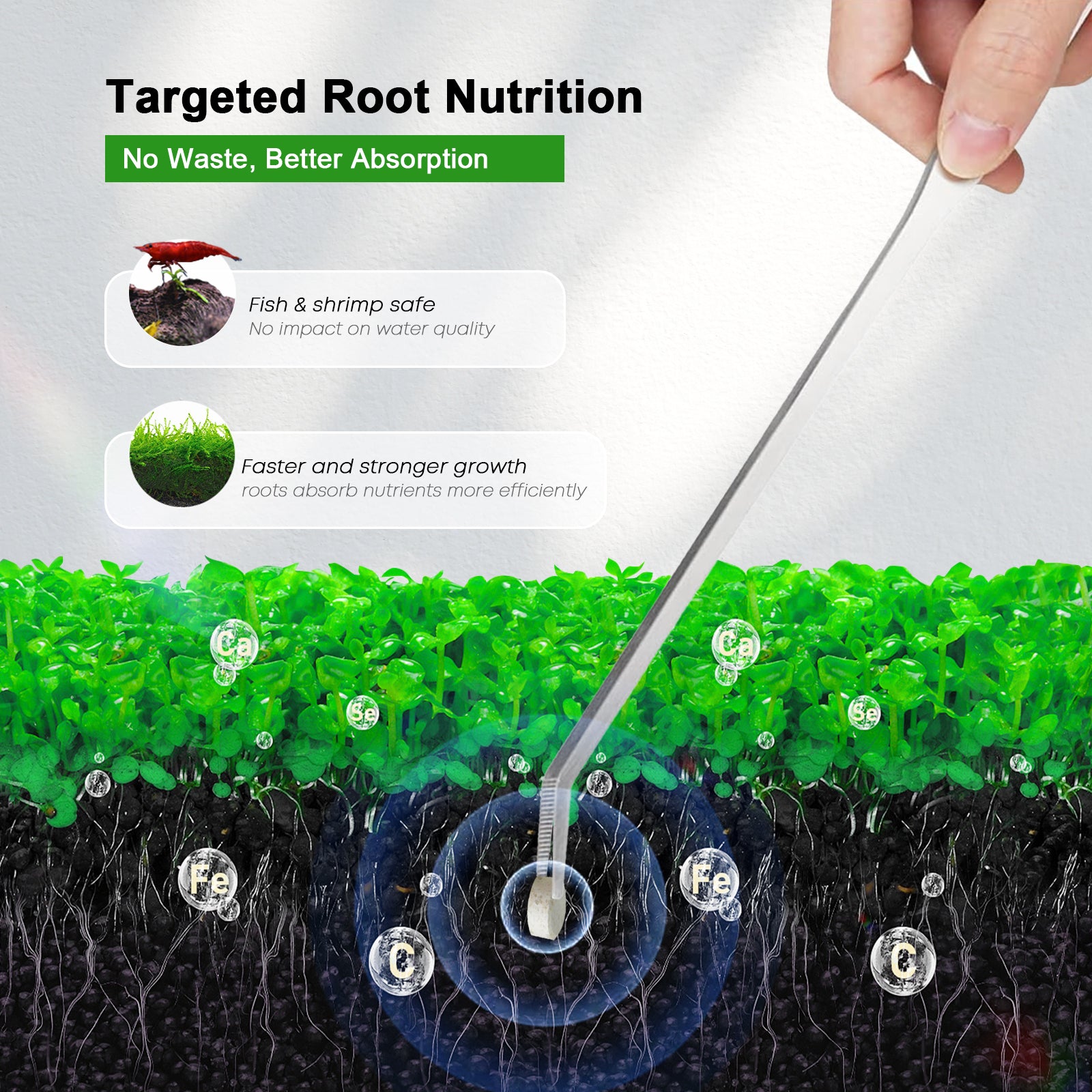 FZONE Root Tabs Freshwater Aqu - Aquarium Plant Fertilizer 评论和价格