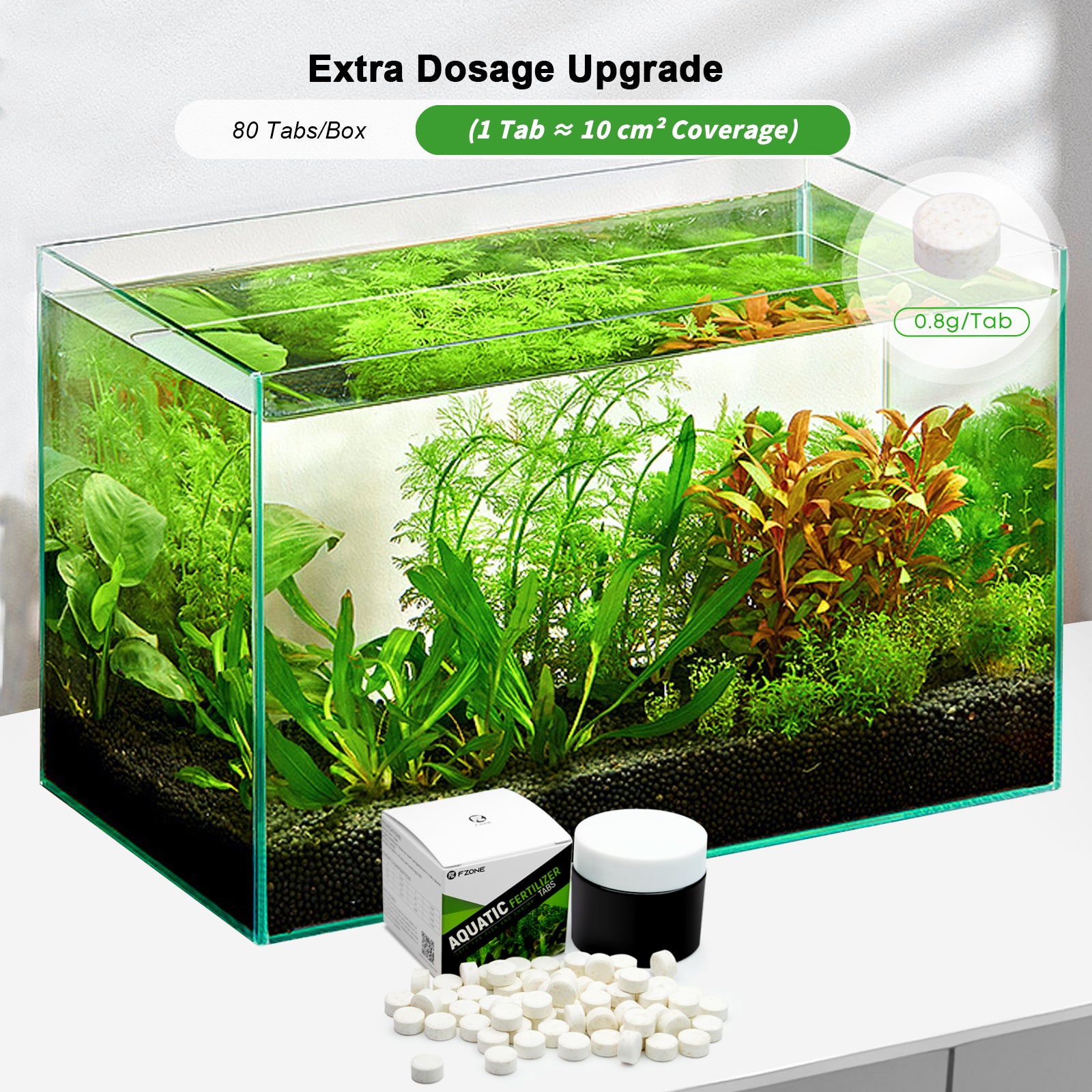 FZONE Root Tabs Freshwater Aqu - Aquarium Plant Fertilizer 评论和价格