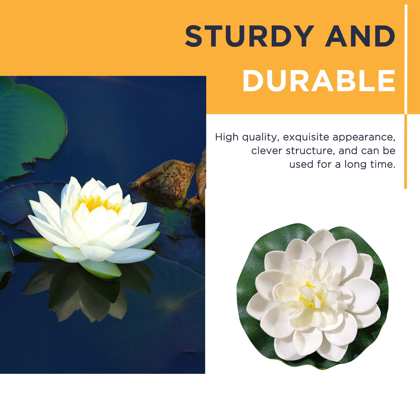 5pcs/set 10cm Artificial Lotus - Aquarium Plant Ornament 评论和价格
