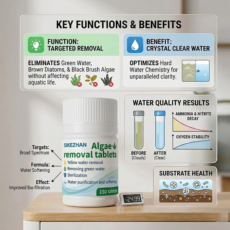 Fast Algae Remover Tablets Fis - Planted Aquarium Algae Control 评论和价格