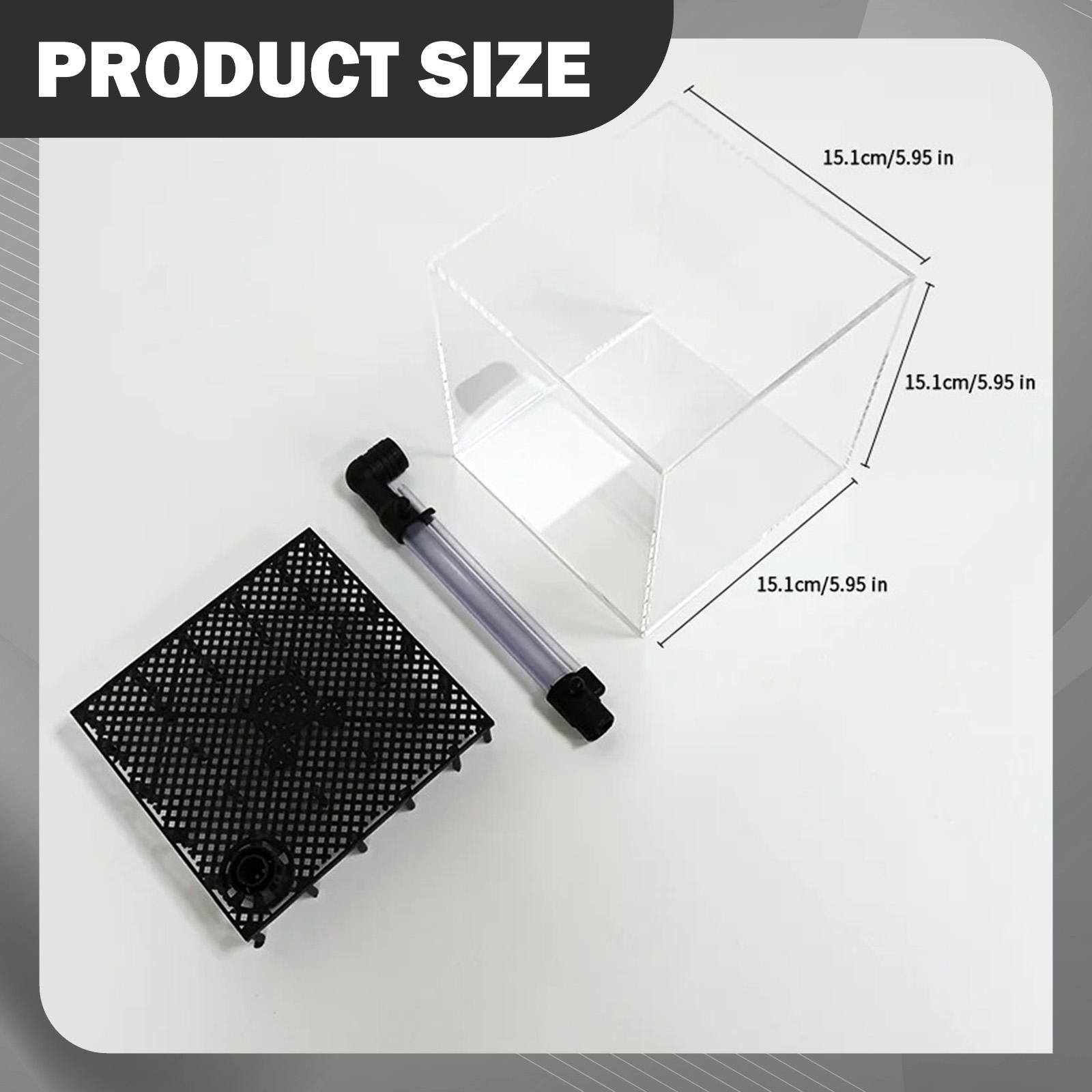 Aquarium Filter Box Square Acr - Aquarium Planted Tank Setup 评论和价格